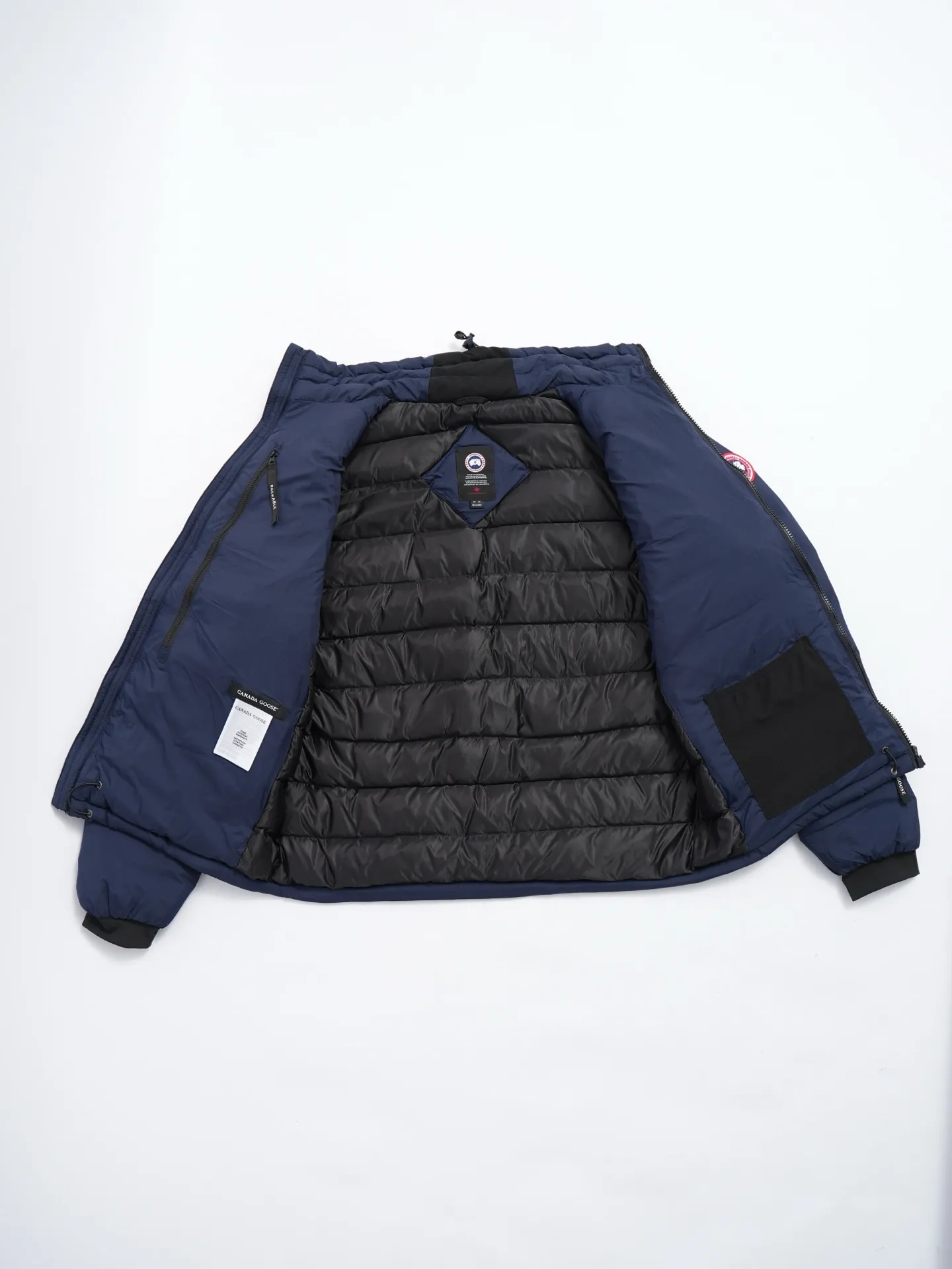 P940 CANADA GOOSE Canada Goose Lodge men's down jacket large goose down jacket 5079M dark blue (red label)
